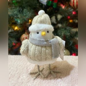 Target Wondershop Featherly Friends 2023 Christmas Tan Sweater Bird COVE New W/T